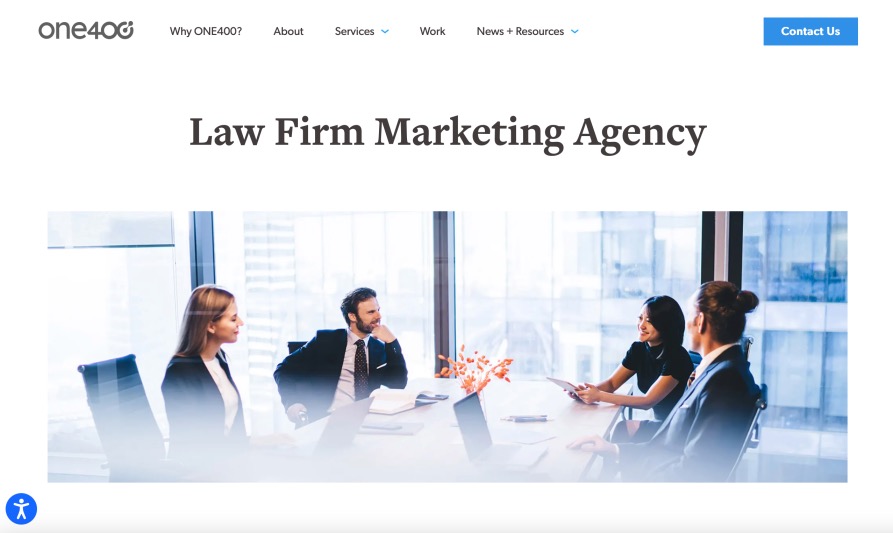 ONE400 Best Law Firm Marketing Agencies