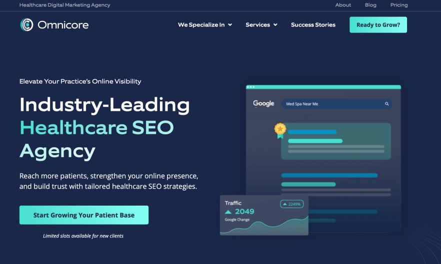 Omnicore Best Healthcare Digital Marketing Agency