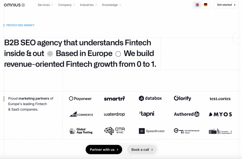 Omnius B2B FinTech SEO Agency