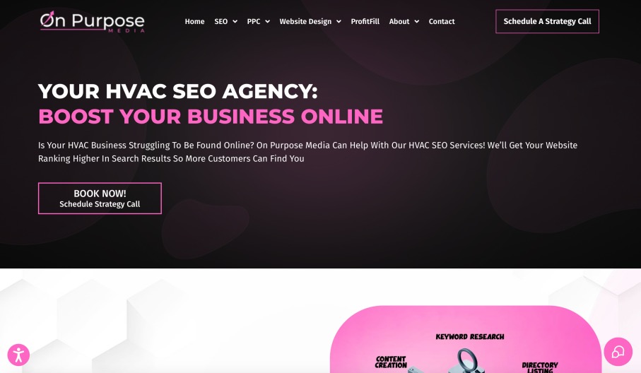 On Purpose Media Best HVAC Search Engine Optimization Company