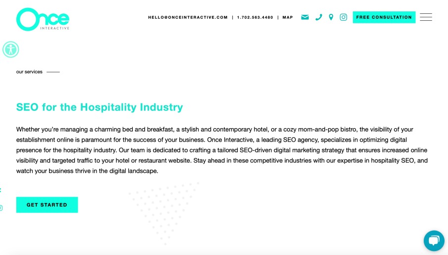 Once Interactive Top Hospitality SEO Company