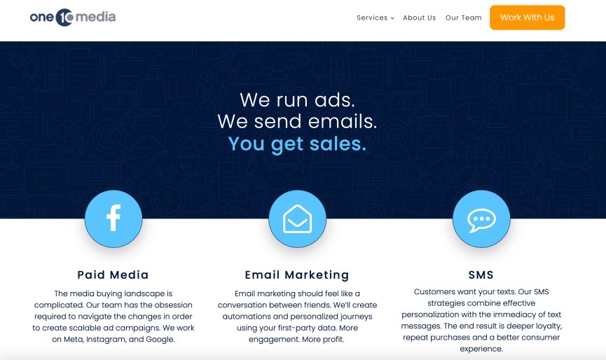 One 10 Media Email Marketing Automation Agency