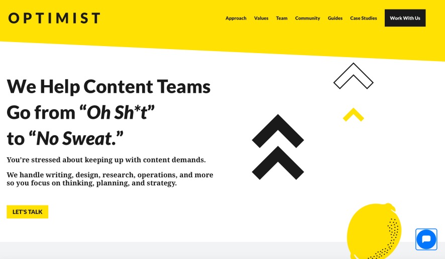 Optimist Content Marketing Company