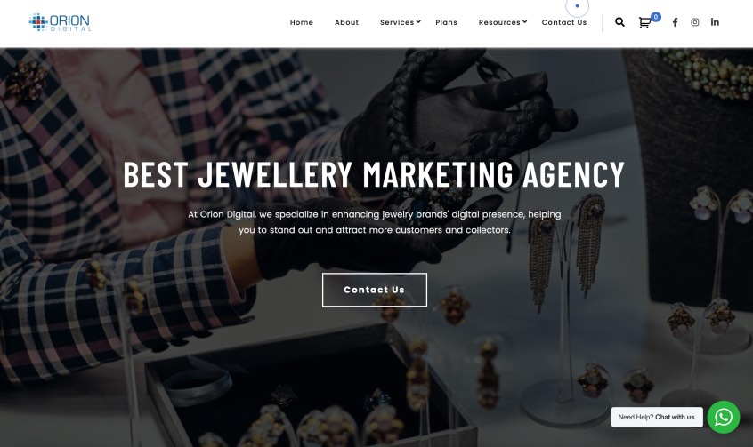 Orion Digital Best Jewelry Marketing Company