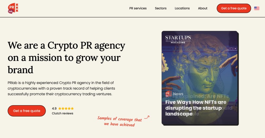 PR Lab Crypto Public Relations Agency