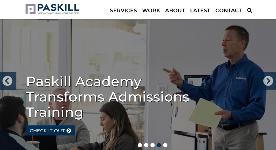 Paskill Stapleton & Lord Best Higher Education Enrollment Marketing Agency