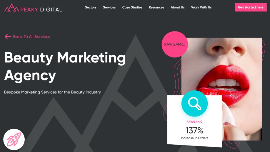 Peaky Digital Beauty Marketing Agency Aesthetics