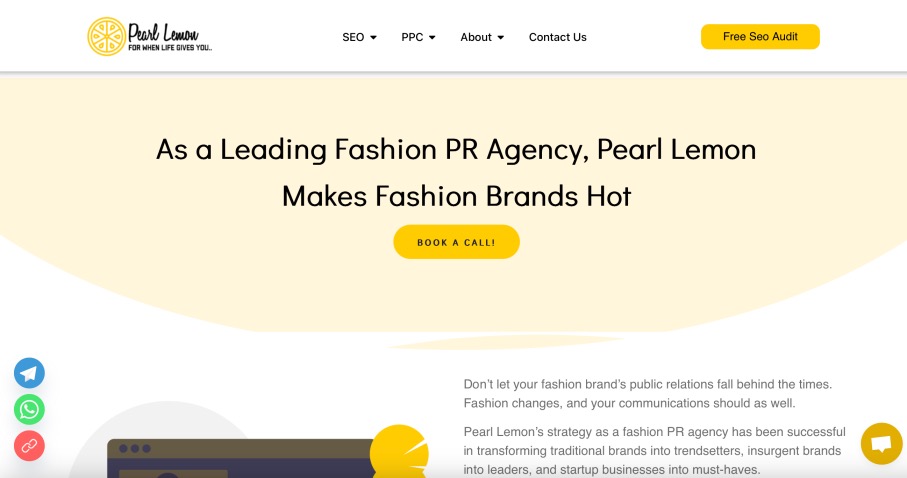 Pearl Lemon Best Fashion PR Agency Public Relations