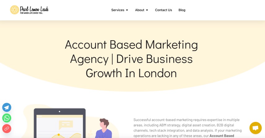 Pearl Lemon Leads Account Based Marketing Company