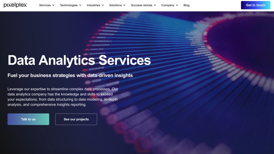 PixelPlex Best Data Analytics Services