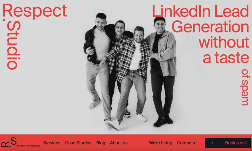 Respect.Studio Leading B2B LinkedIn Lead Generation Services