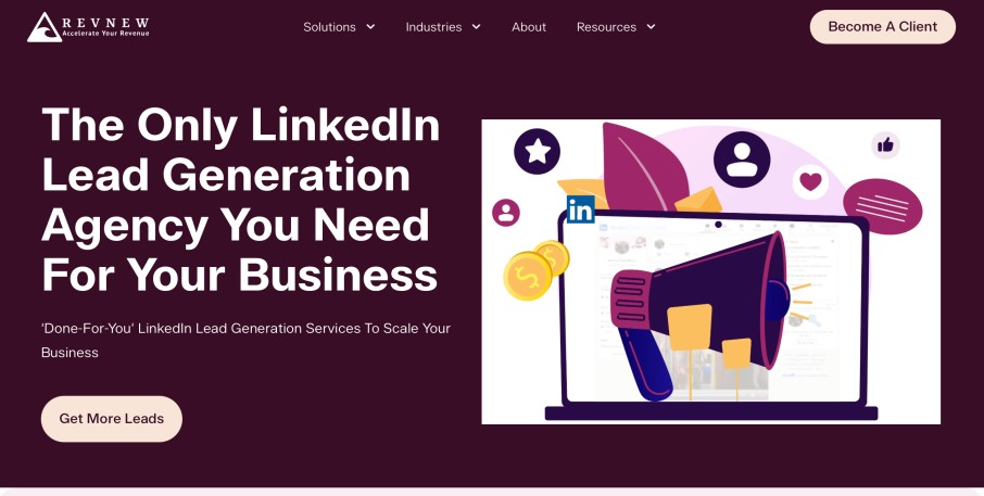 RevNew Best LinkedIn Lead Generation Agencies