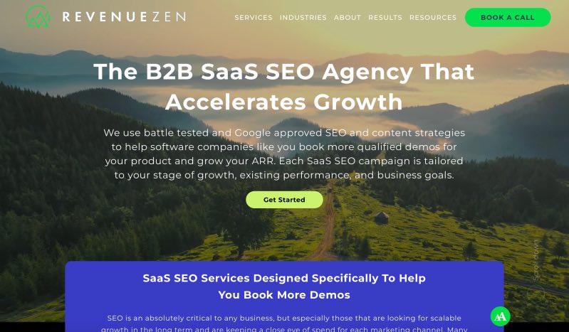 RevenueZen Best B2B SaaS SEO Services Agency