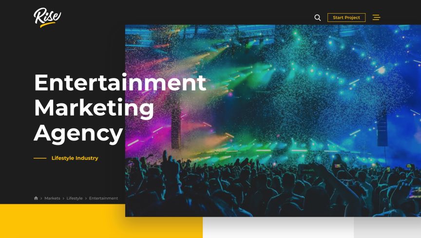 Rise Lifestyle Entertainment Marketing Agencies