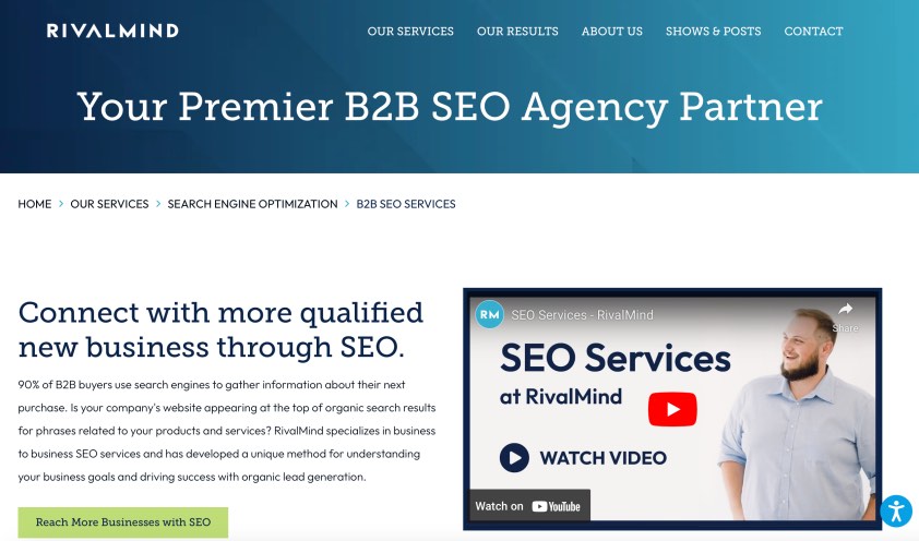 Rival Mind B2B B2B SEO Agency Partner