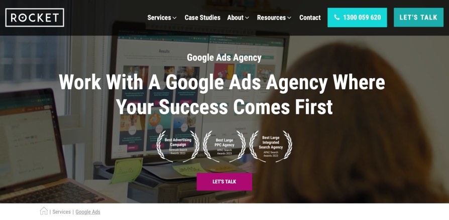 Rocket Agency Google Ads Agencies