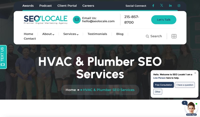 SEO Locale Best HVAC Search Engine Optimization Services