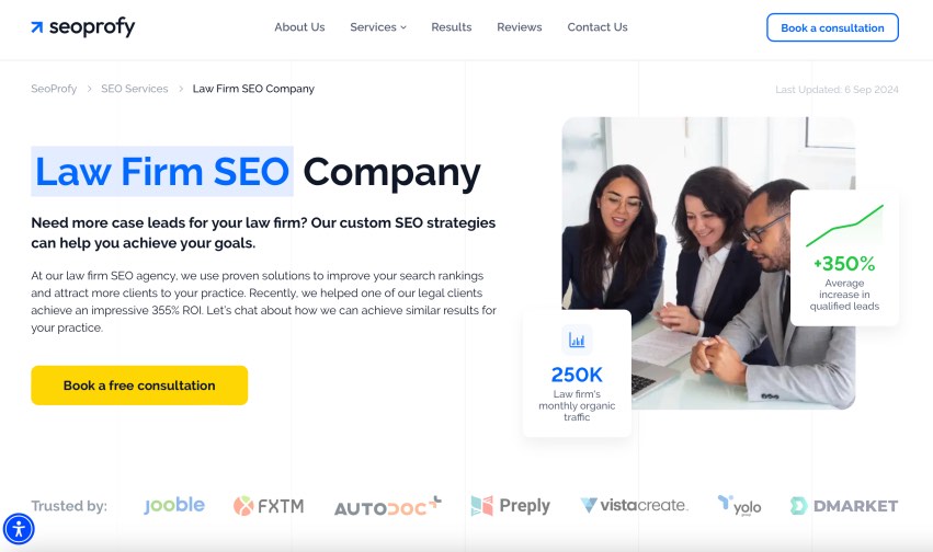 SEOProfy Best Law Firm SEO Company