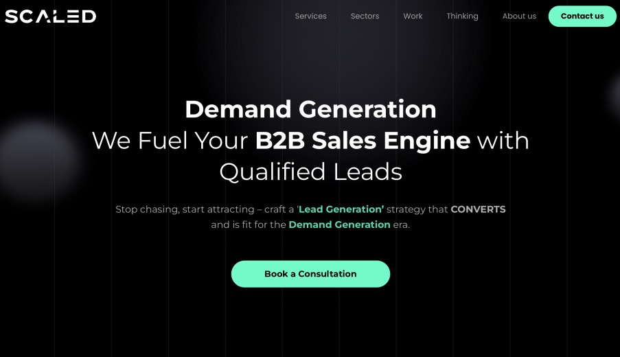 Scaled Best B2B Demand Generation Agency