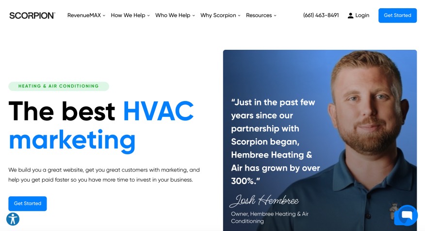 Scorpion Top HVAC Marketing Company