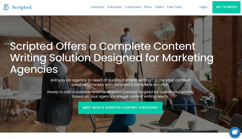 Scripted Freelance Copywriting Marketplace Platform