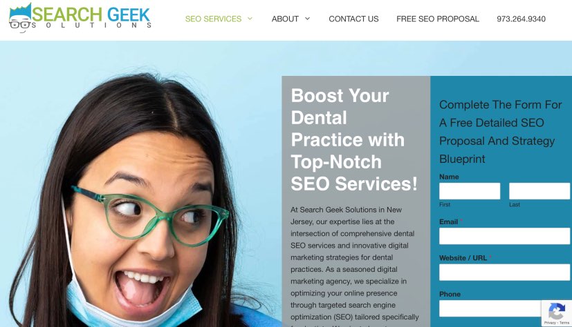 Search Geek Solutions Top Dental SEO Company