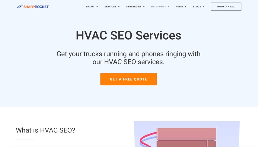 SharpRocket Best HVAC SEO Firm