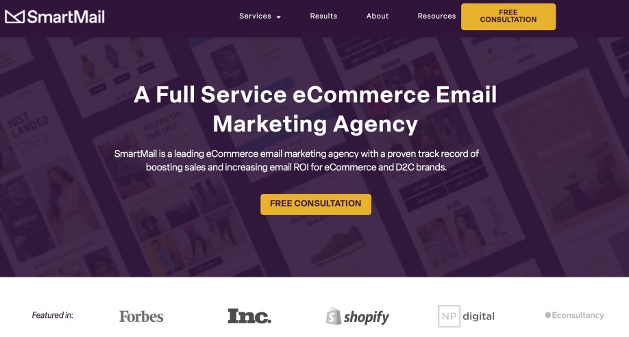 SmartMail eCommerce Email Marketing Agency