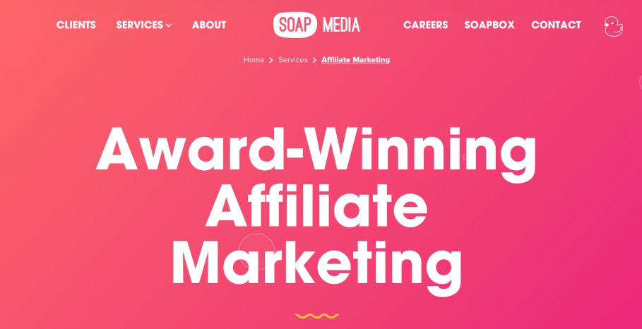 Soap Media Award-Winning Affiliate Marketing Agency