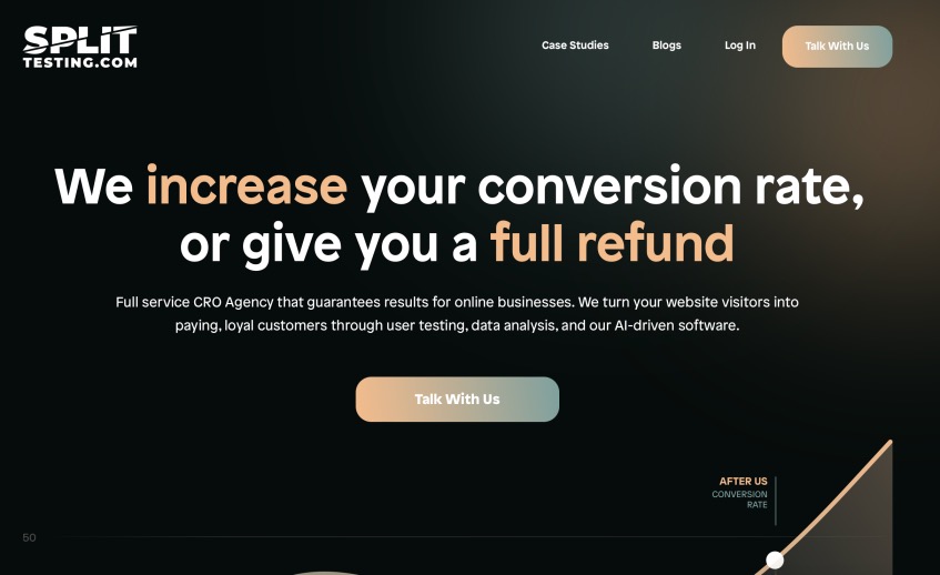 Split Testing eCommerce Conversion Rate Optimization Agency