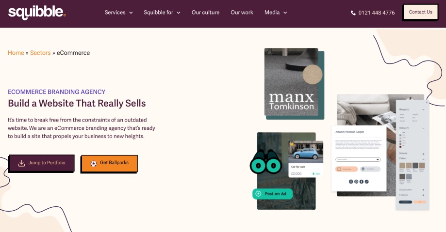 Squibble Design eCommerce Branding Services