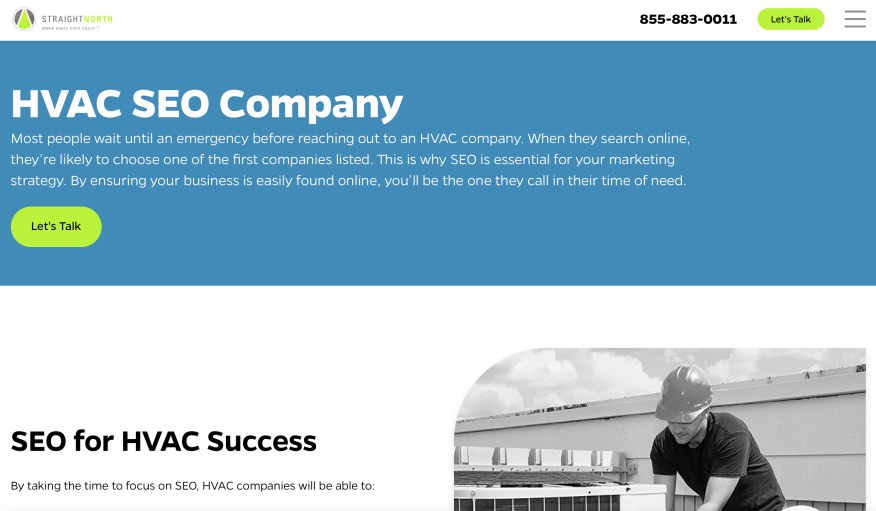 Straight North Top HVAC SEO Companies