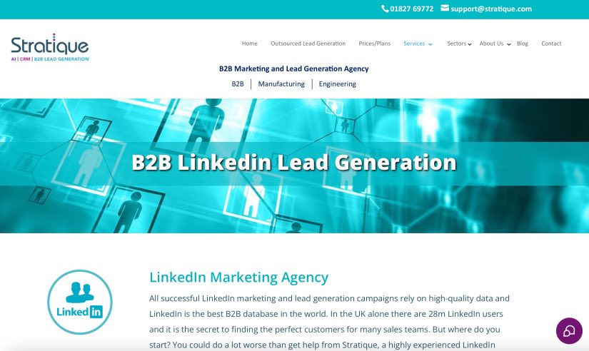 Stratique Best LinkedIn Lead Gen Agency