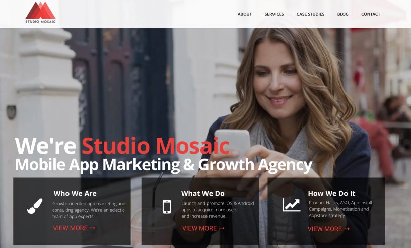 Studio Mosaic Best Mobile App Marketing Companies