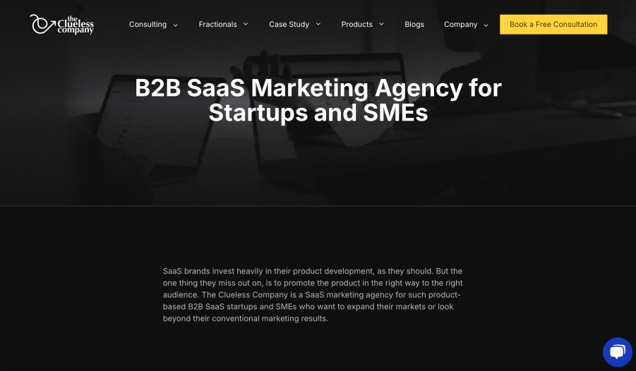 The Clueless Best B2B SaaS Marketing Company