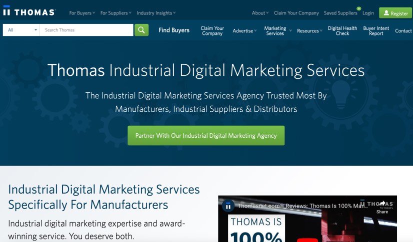 Thomas Advertising Manufacturing Digital Marketing Agency