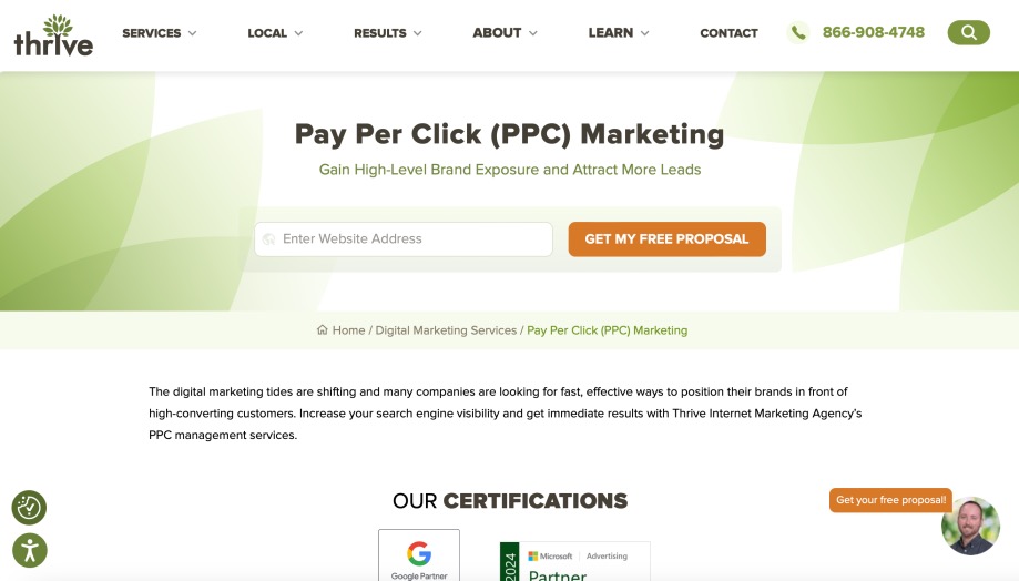 Thrive Internet Marketing Agency E-Commerce PPC Advertising Company