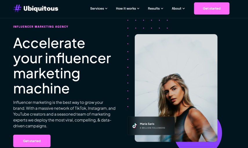 Ubiquitous Best Influencer Marketing Firm