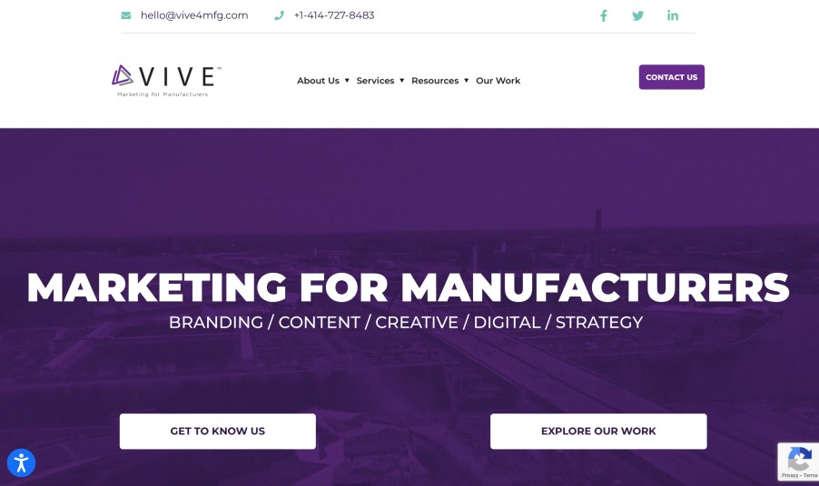 Vive Best Manufacturing Digital Marketing Agencies