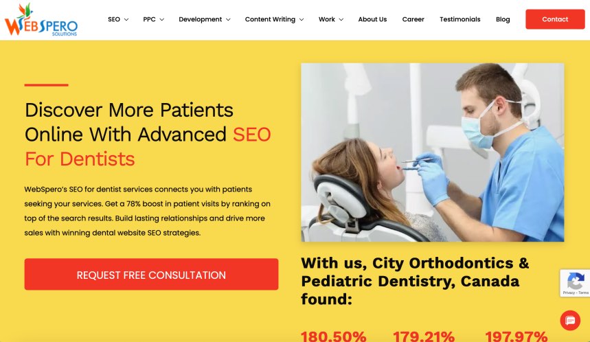 WebSpero Solutions Dental SEO Firm