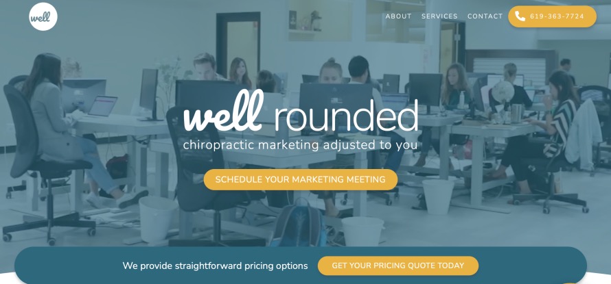 Well Rounded Marketing Top Chiropractic Digital Agency