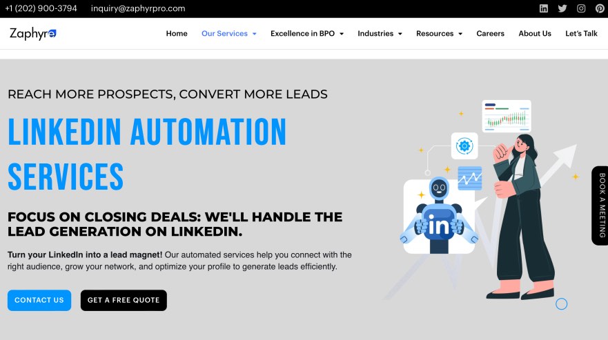 Zaphyre Best LinkedIn Lead Generation Services