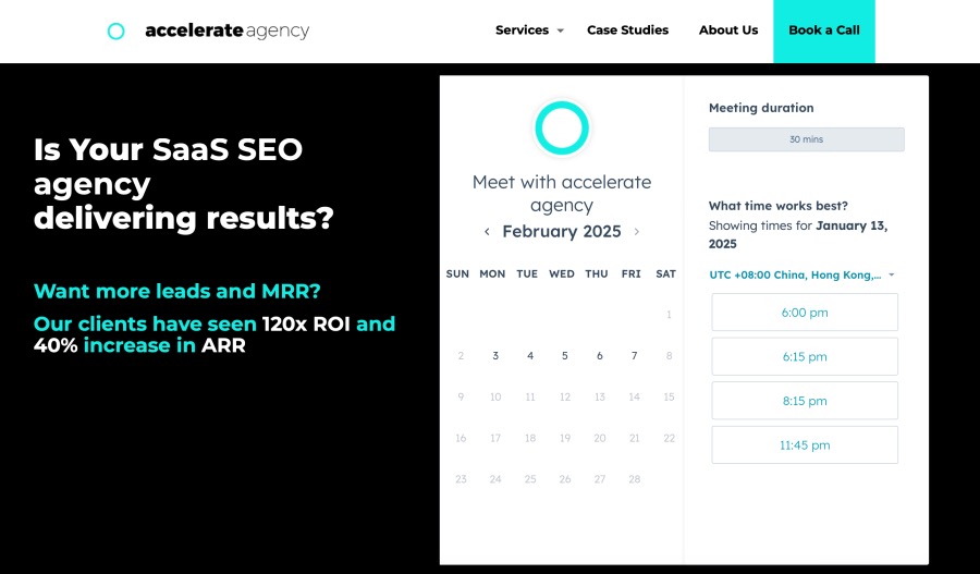 Accelerate Agency Top SaaS SEO Agencies