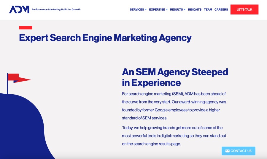 Accelerated Digital Media Award Winning Search Engine Marketing Company