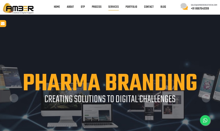 Amber Creative & Digital Support Best Pharmaceutical Branding Firm