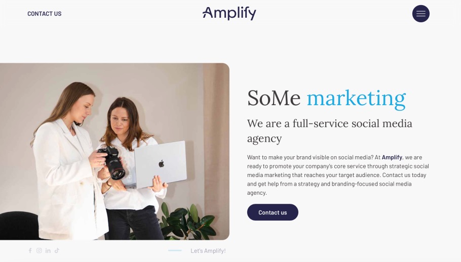 Amplify Best Social Media Content Creation Agency