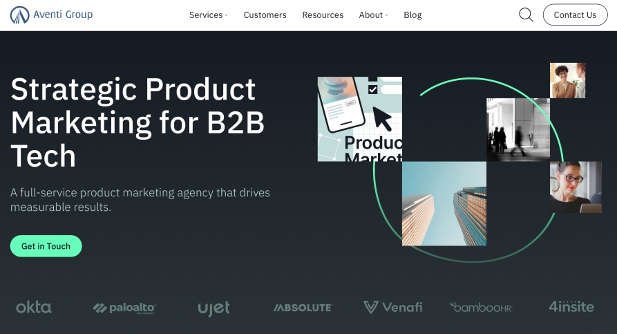 Aventi Group Full-Service Product Marketing Company for B2B Tech Products