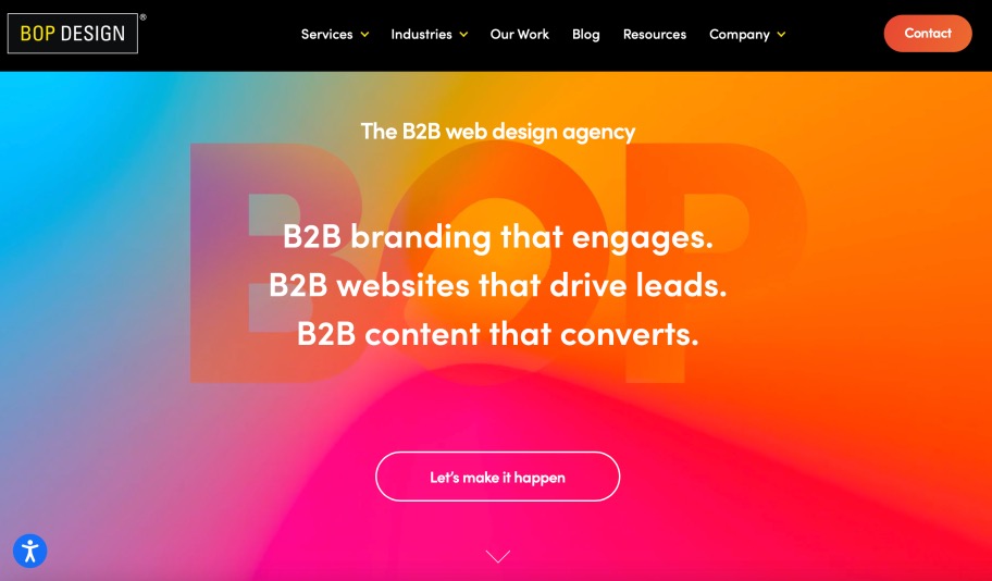 Bop B2B Web Design Agency