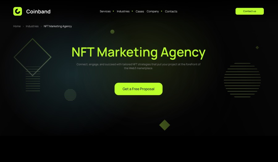 Coinband Best NFT Marketing Agency