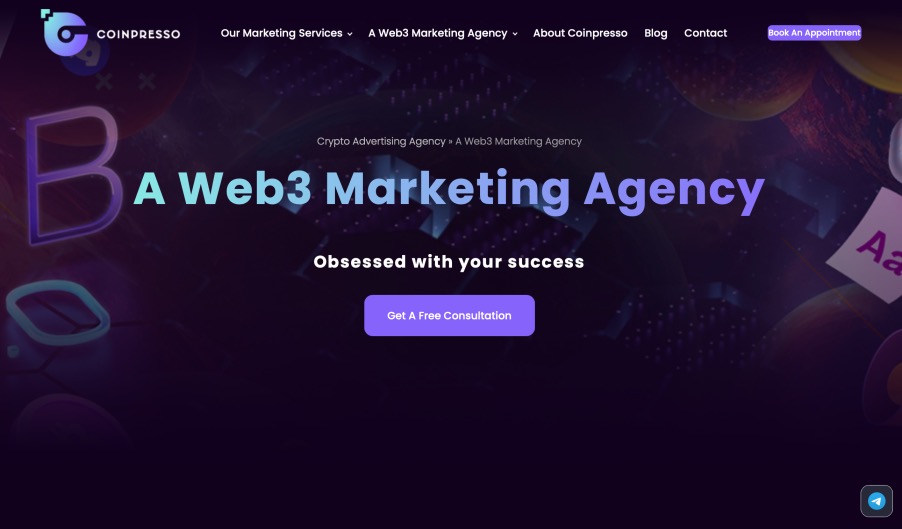 Coinpresso Best Web3 Digital Marketing Services